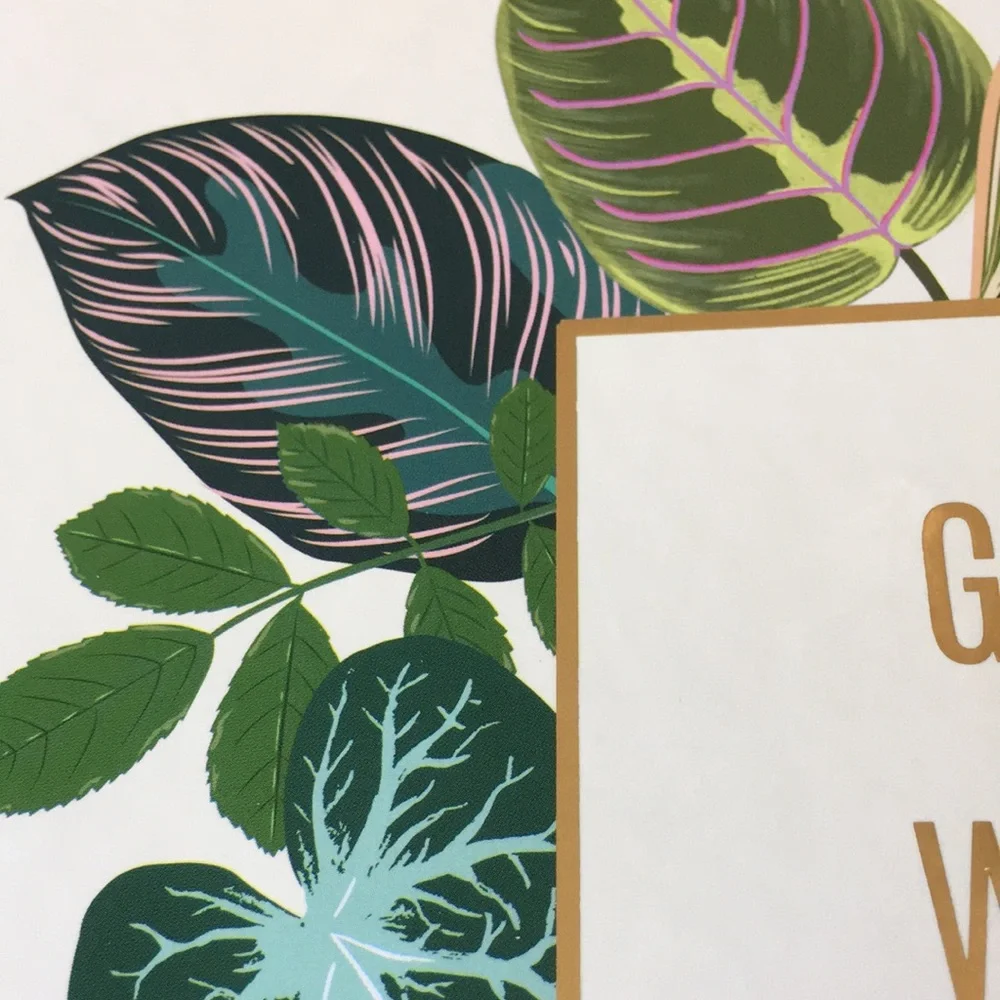 Paper Source Grow Where You Are Planted Tropical Plants Writers Journal NWT 140p